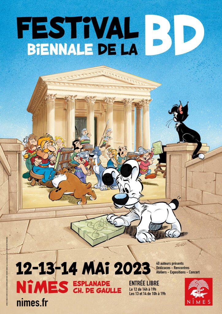 festival de la BD à Nîmes du 12 au mai 2023