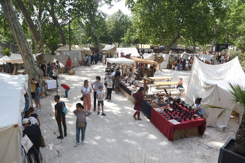 Journées romaines à Nîmes : Réussite pour le fort des légionnaires au Bosquet qui a vu passer près de 6491 visiteurs.