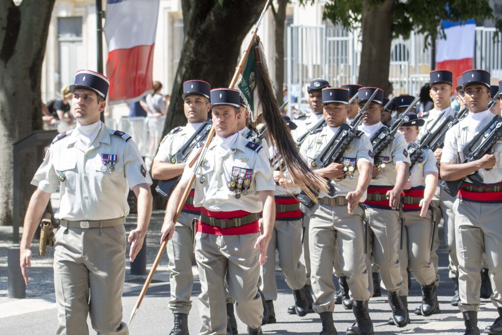Cérémonie militaire à 10h 14 juillet à Nîmes 
