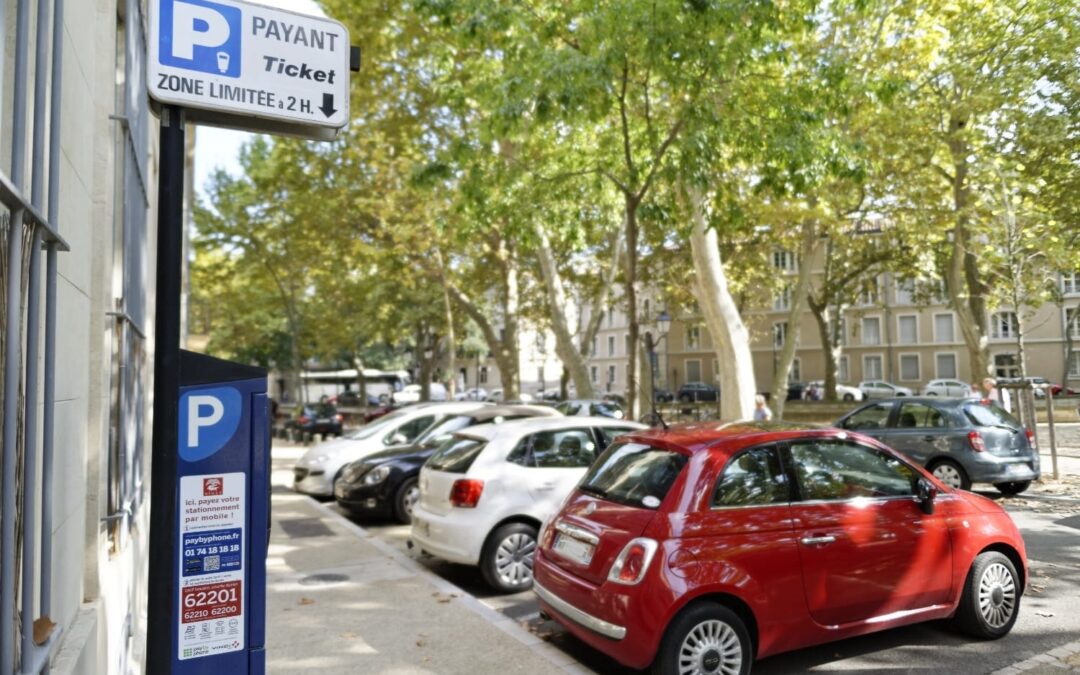Nîmes : les zones de stationnement payant sur voirie