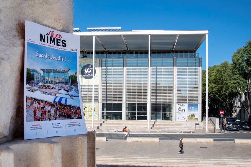 Vivre Nîmes juillet aout 2023