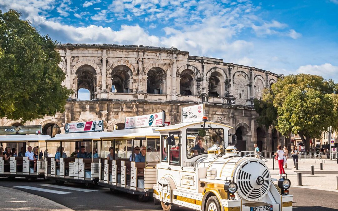 En vidéo : embarquez à bord du petit train touristique de Nîmes