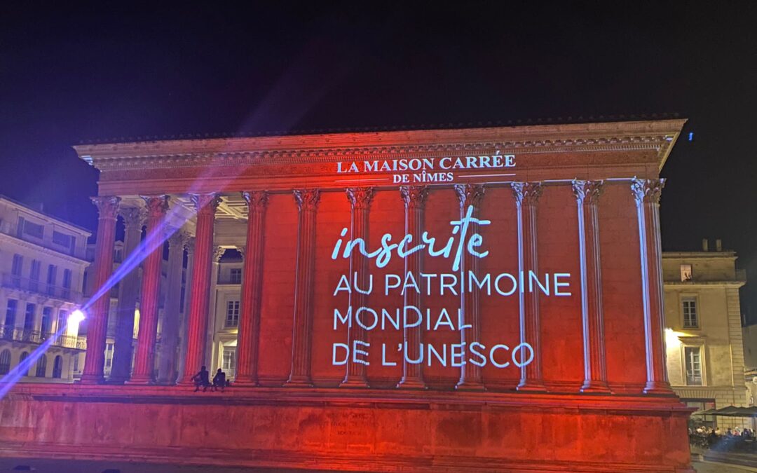 Unesco : une grande soirée de fête autour de la Maison Carrée de Nîmes le vendredi 29 septembre