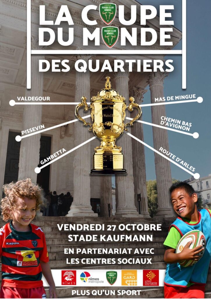 Affiche de l'évènement Coupe du monde du rugby le 27/10 au stade Kaufmann ! 