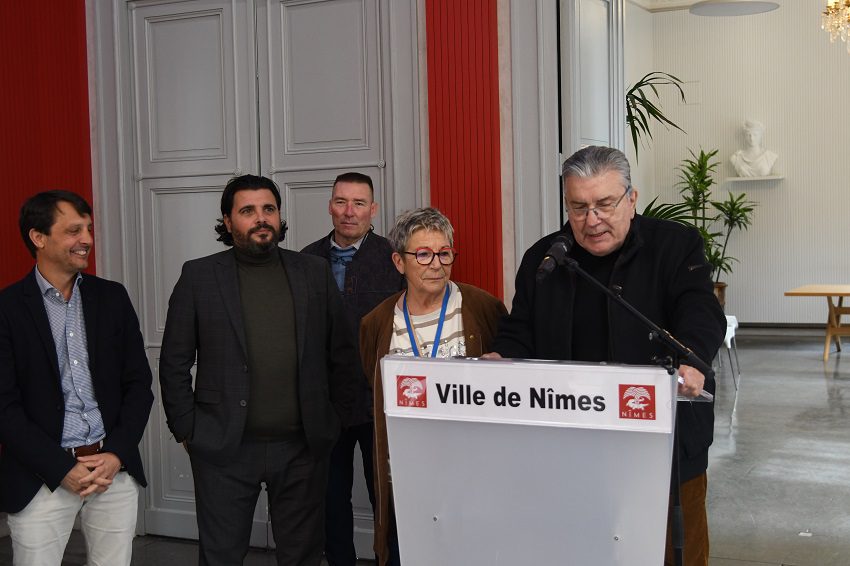 Le Maire de Nîmes reçoit la Fédération nationale des Marchés de France