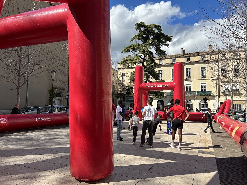 Le Rugby club nîmois promeut le ballon ovale dans les quartiers prioritaires de la ville
